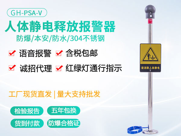 GH-PSA-V人体静电释放报警器